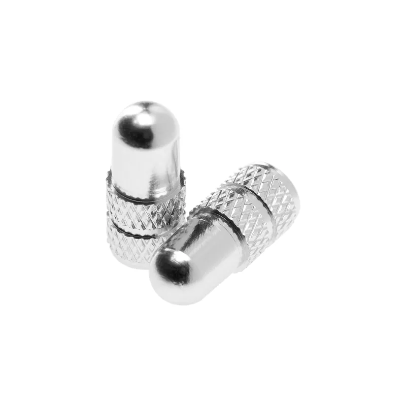 Deity Presta Valve Caps - Silver