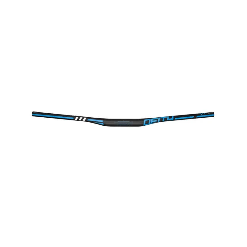 Deity Skywire Carbon MTB Handlebar 35mm Bore 15mm Rise 800mm - Blue