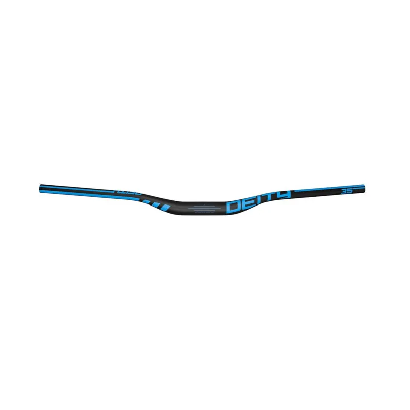 Deity Speedway Carbon MTB Handlebar 35mm Bore 30mm Rise 810mm - Blue