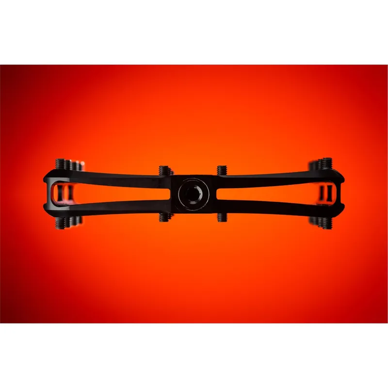 Deity Supervillain Flat Mountain Bike Pedals - Black-5