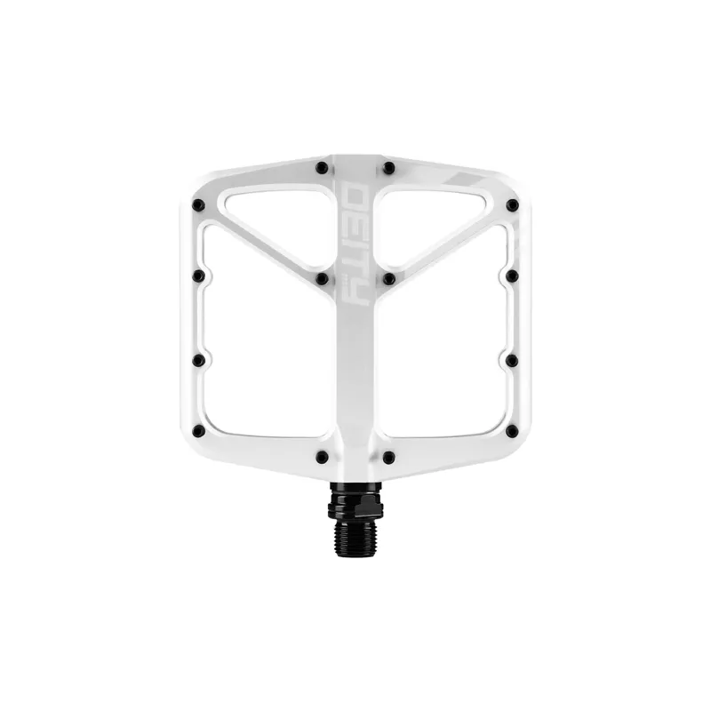 Deity Supervillain Flat Mountain Bike Pedals - Silver