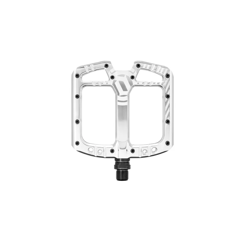 Deity Tmac Flat Mountain Bike Pedals - Silver
