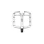 Deity Tmac Flat Mountain Bike Pedals - Silver