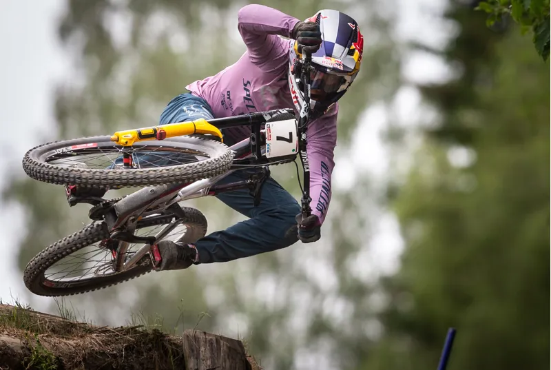 2025 Specialized Demo Race Mountain Bike Frameset - Gloss Flake Silver-3