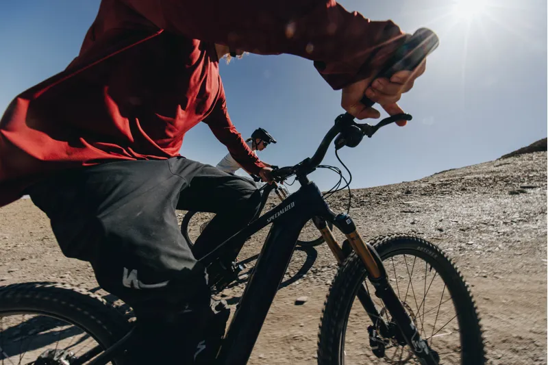 2026 S-Works Turbo Levo 4 Carbon Electric Bike Frameset - Satin Taupe-3