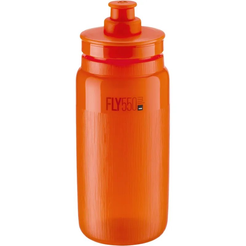 Elite Fly Tex 550ml Cycling Bottle - Orange
