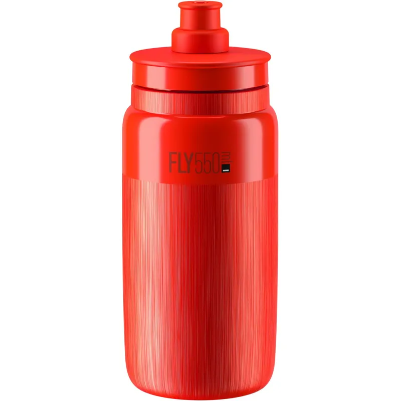 Elite Fly Tex 550ml Cycling Bottle - Red