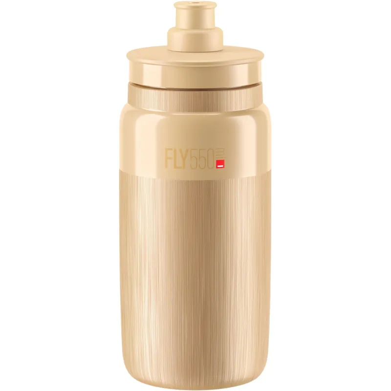 Elite Fly Tex 550ml Cycling Bottle - Beige