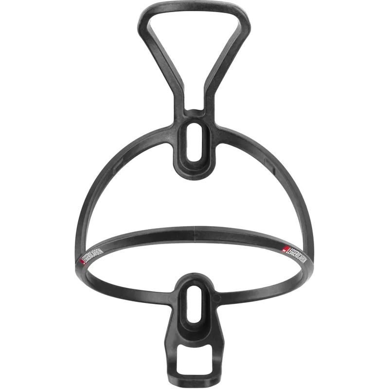 Elite Leggero Carbon Fibre Bottle Cage - Black/Red-4