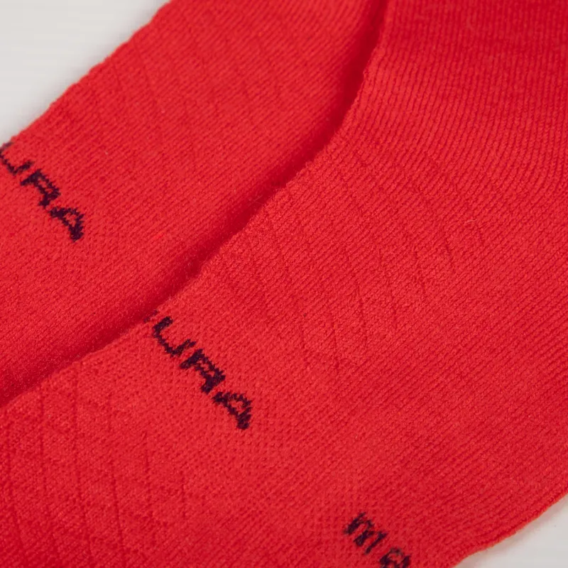 Endura BaaBaa Merino Stripe Cycling Sock - Pomegranate-3