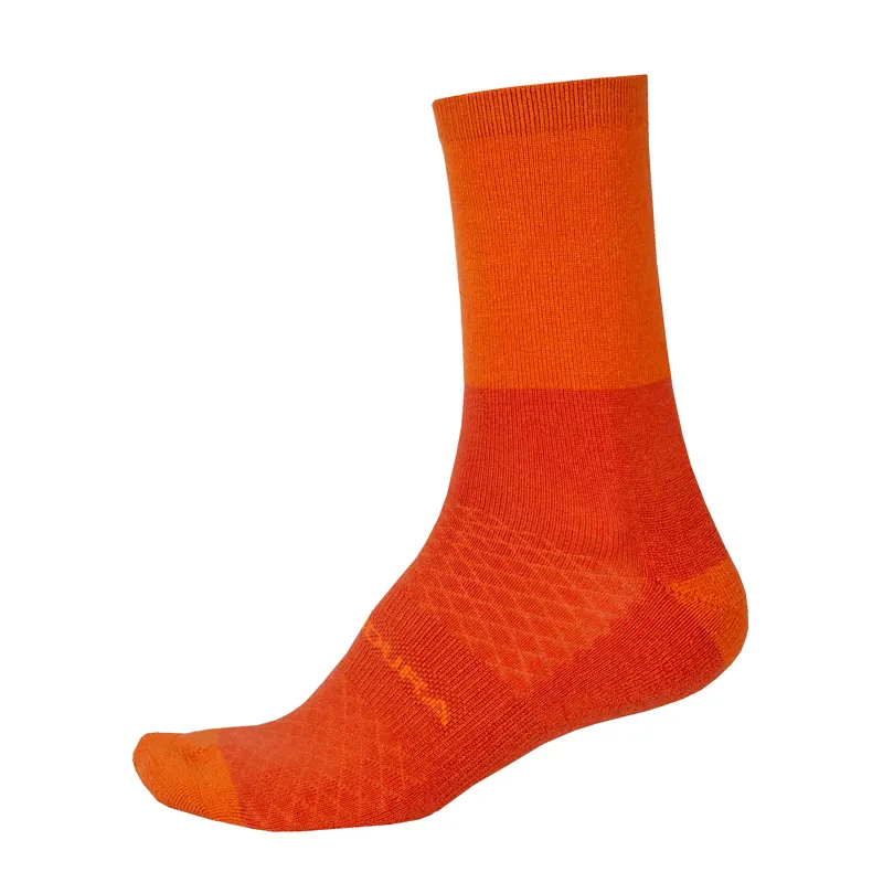 Endura BaaBaa Merino Winter Cycling Sock - Harvest