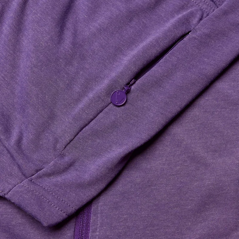 Endura Loop Womens Short Sleeve Zipped Cycling Jersey - Heather-5