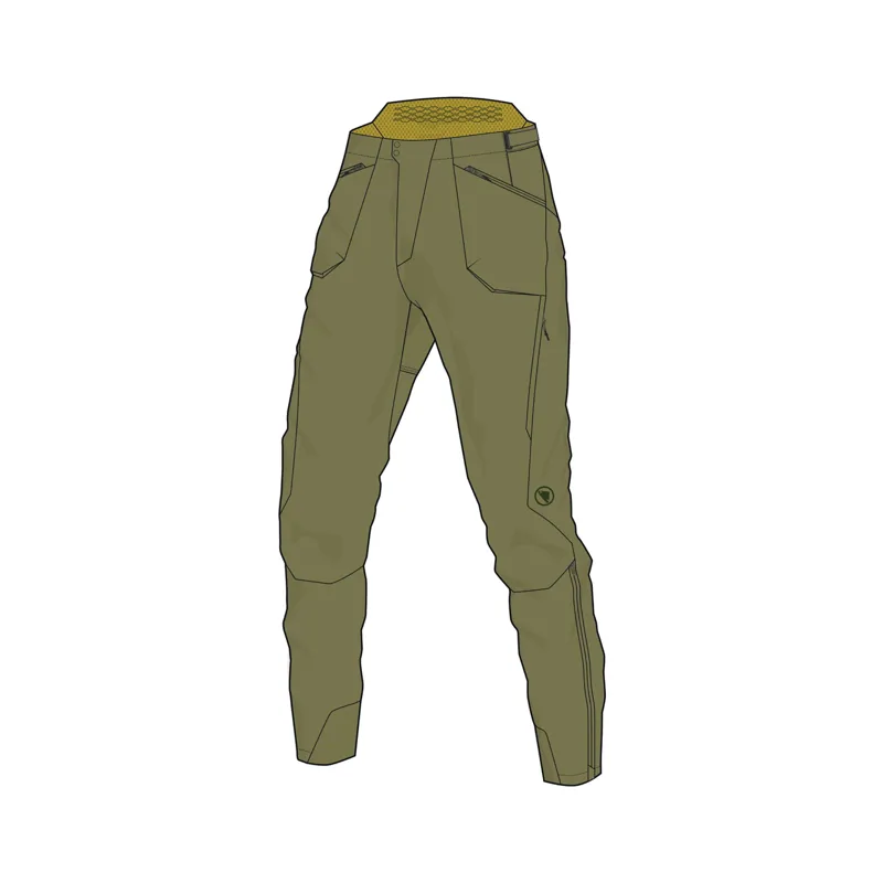 Endura MT500 Spray Mens Mountain Bike Trouser - Dark Green