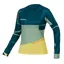 Endura MT500 Womens Long Sleeve Print Tee Ltd - Teal