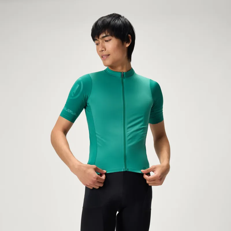 Endura Pro SL Mens Short Sleeve Jersey - Emerald Green-3