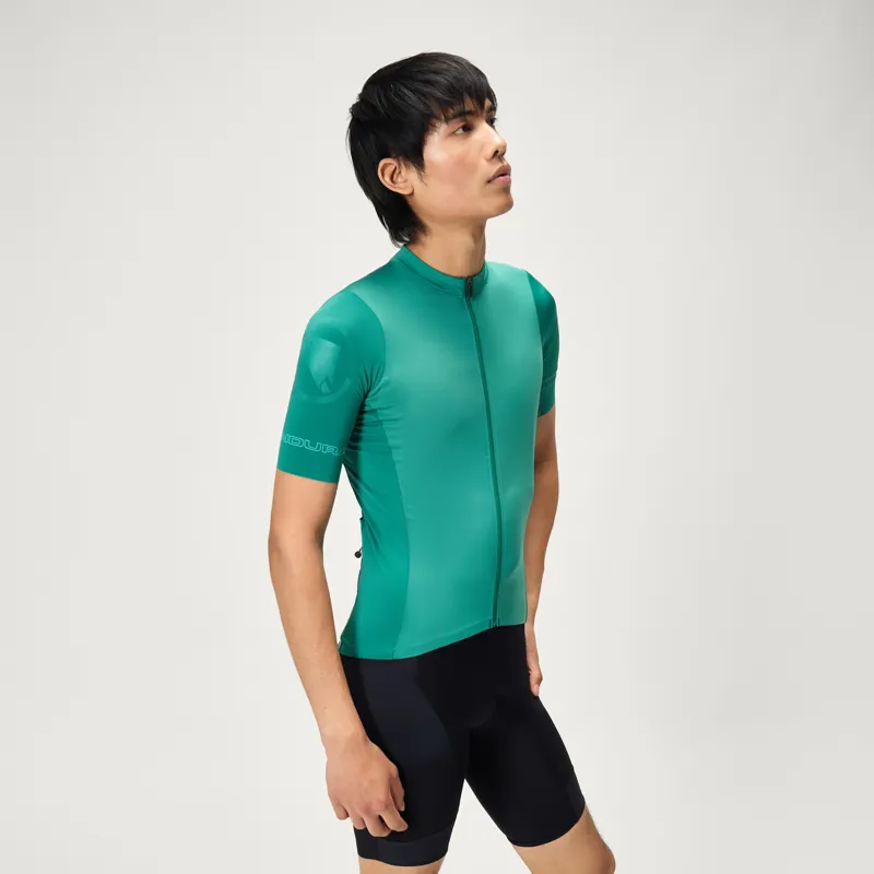 Endura Pro SL Mens Short Sleeve Jersey - Emerald Green-2