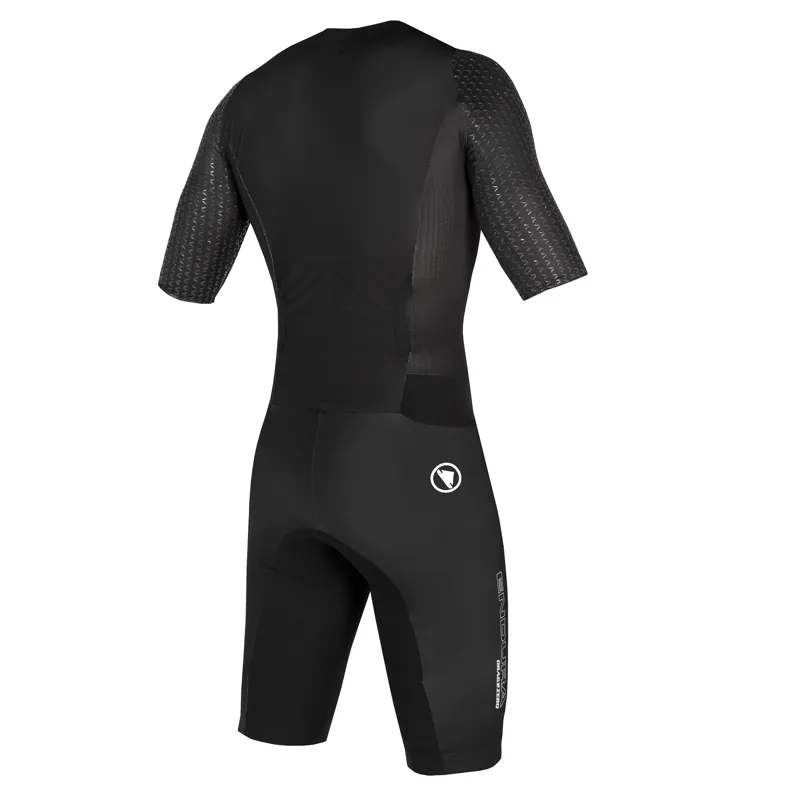 Endura QDC D Short Sleeve Tri Suit II with SST - Black-1