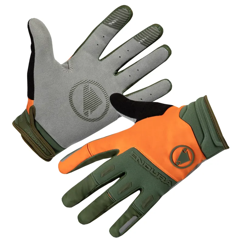 Endura SingleTrack Windproof Mountain Biking Glove - Harvest
