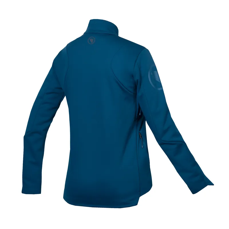 Endura SingleTrack Womens Softshell Cycling Jacket - Blueberry-1