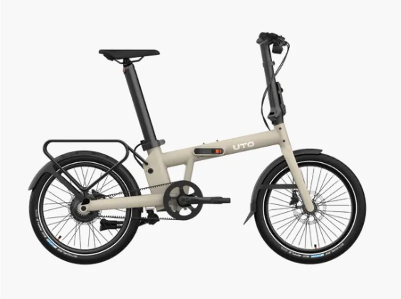 UTO Afternoon Pro20 Folding Electric Bike - Satin Taupe