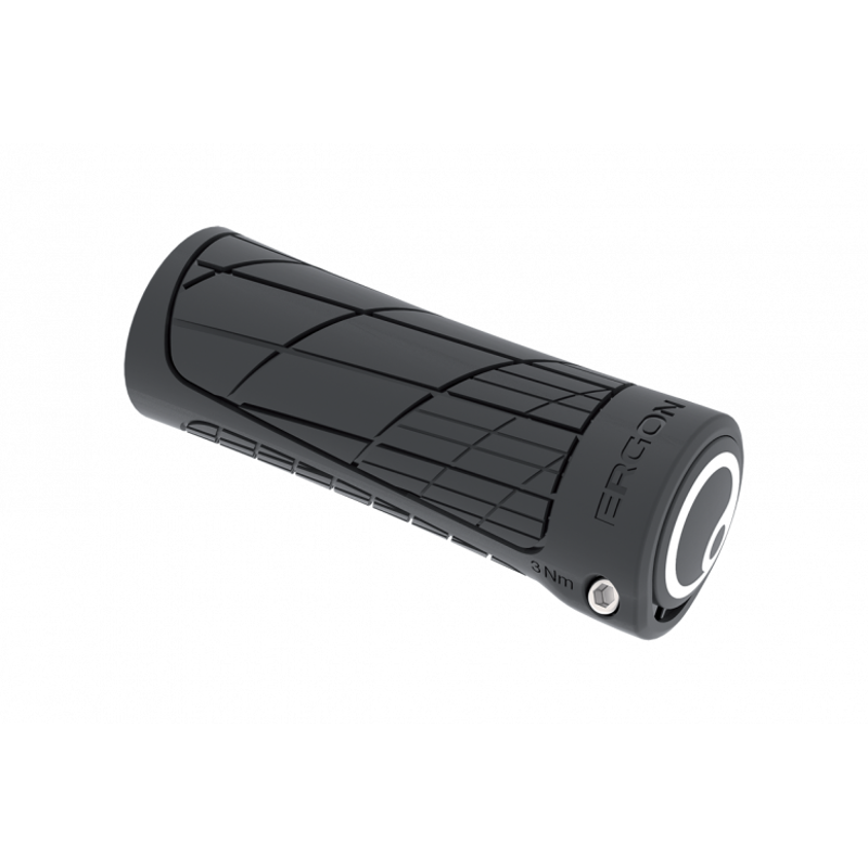 Ergon GA2 Single Gripshift Mountain Bike Handlebar Grips - Black