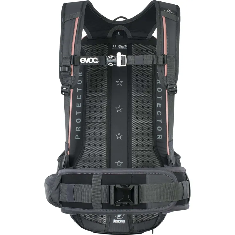 Evoc FR Enduro Protector Backpack - Dusty Pink/Carbon Grey-1