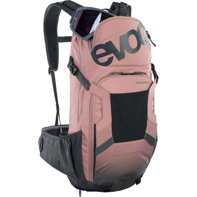 Evoc FR Enduro Protector Backpack - Dusty Pink/Carbon Grey-3