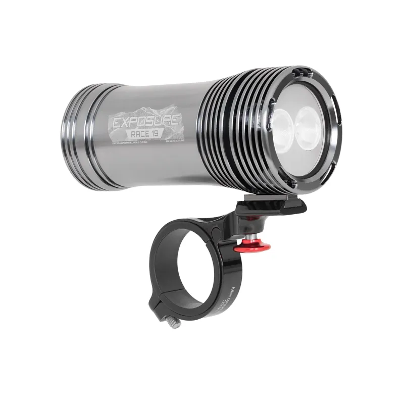 Exposure Race MK19 Front Bike Light - Gun Metal Black