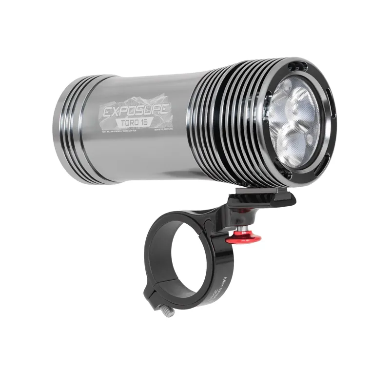 Exposure Toro MK16 Front Bike Light - Gun Metal Black