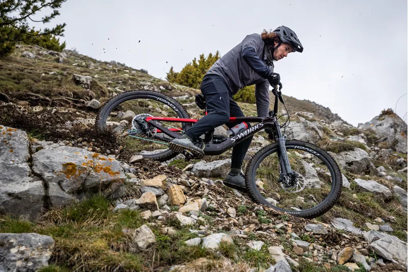 Specialized Tactic 4 Mountain Bike Helmet - White Mountains-1