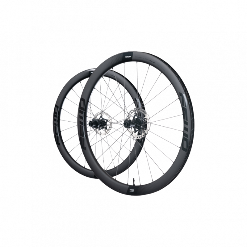 FFWD Fast Forward Tyro 2 Carbon 45mm Road Wheelset Shimano - Dark Grey-1