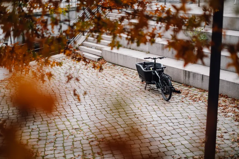 2025 Cube Fold Hybrid 500 Electric Folding Hybrid Bike - Merlot Red-4