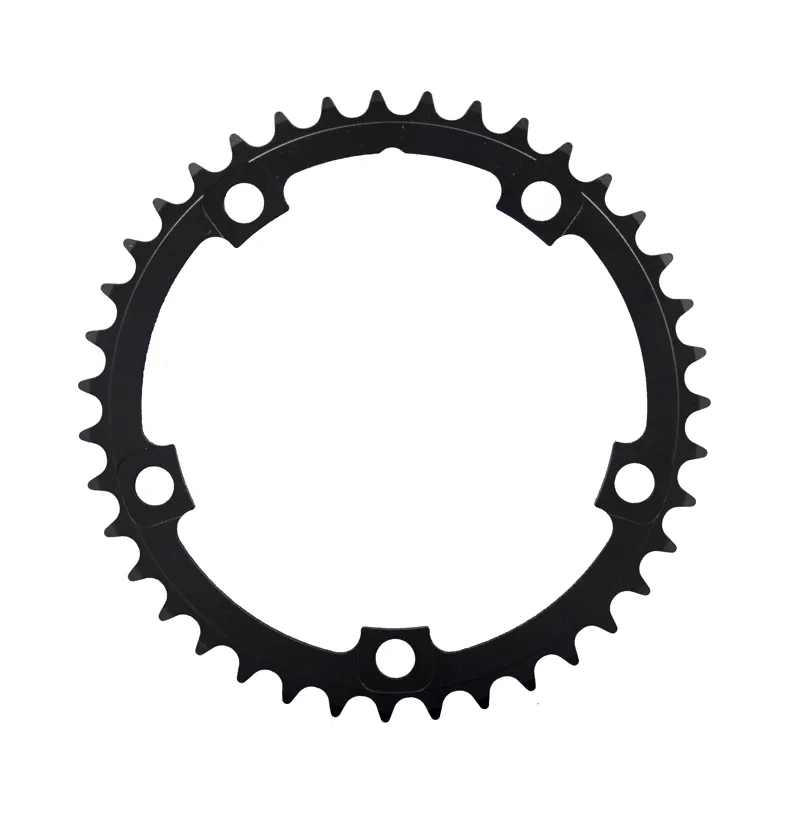 FSA Pro Road Chainring 2X11 130X39T Black 5H