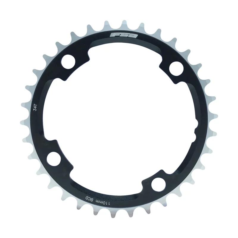 FSA Gossamer ABS Road 110BCD 2x11 34T Chainring - Black