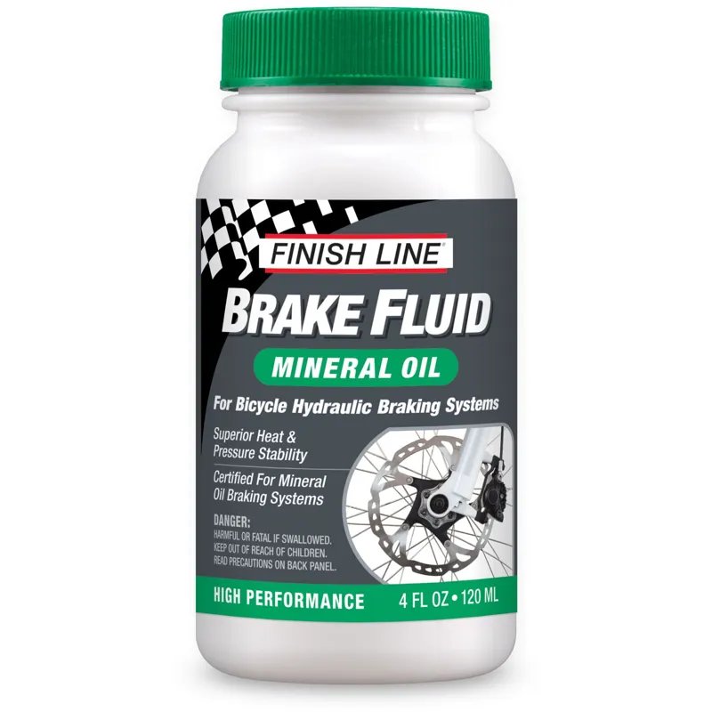 Finish Line Mineral Oil Brake Fluid 4oz/120ml