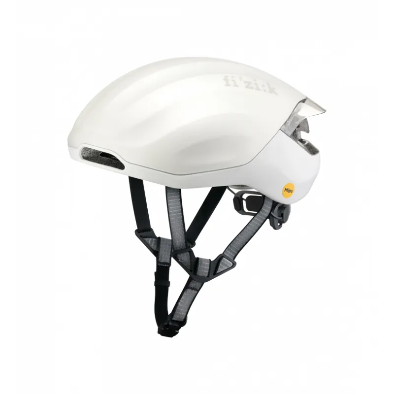 Fizik Kudo Aero Road Cycling Helmet with MIPS - White-2