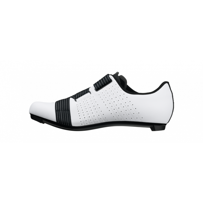 Fizik Tempo Powerstrap R5 Road Cycling Shoes - White/Black - Size 43.5-1