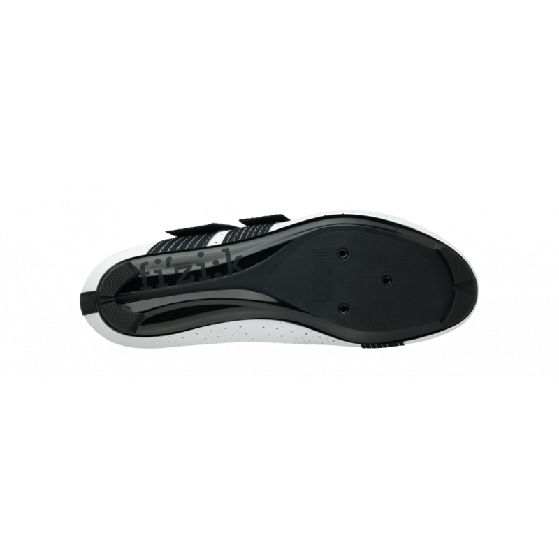 Fizik Tempo Powerstrap R5 Road Cycling Shoes - White/Black - Size 43.5-3