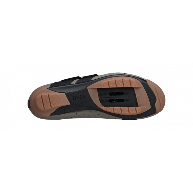 Fizik Terra Powerstrap X4 Gravel Cycling Shoe - Mud/Caramel - Size 42-3