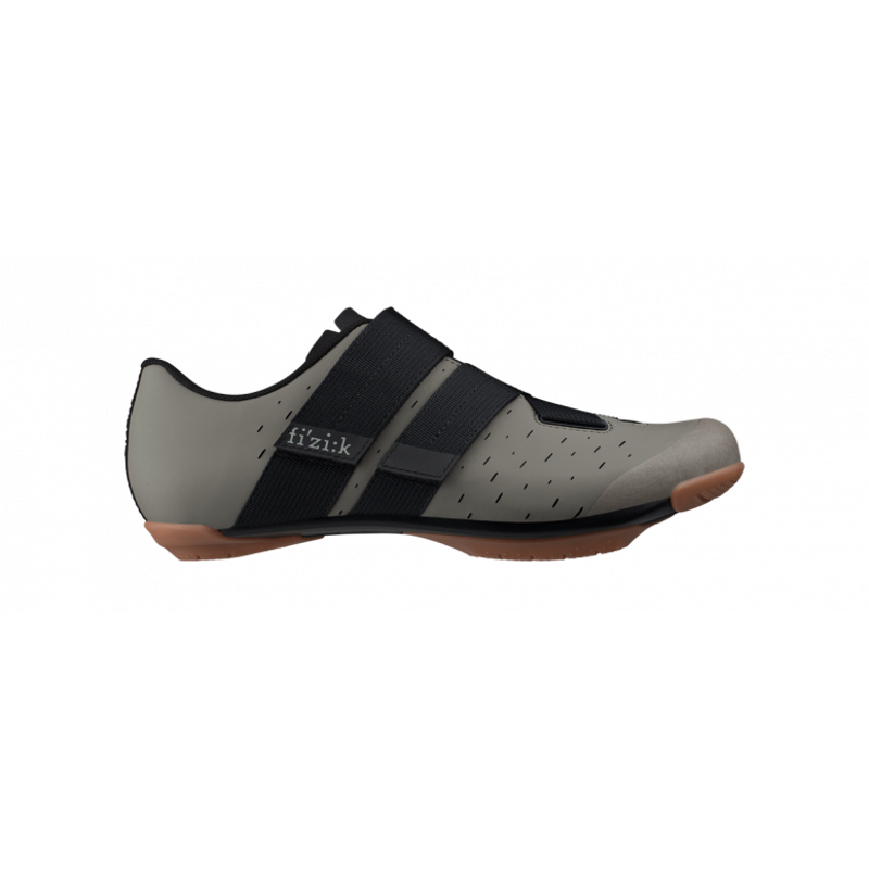Fizik Terra Powerstrap X4 Gravel Cycling Shoe - Mud/Caramel - Size 42