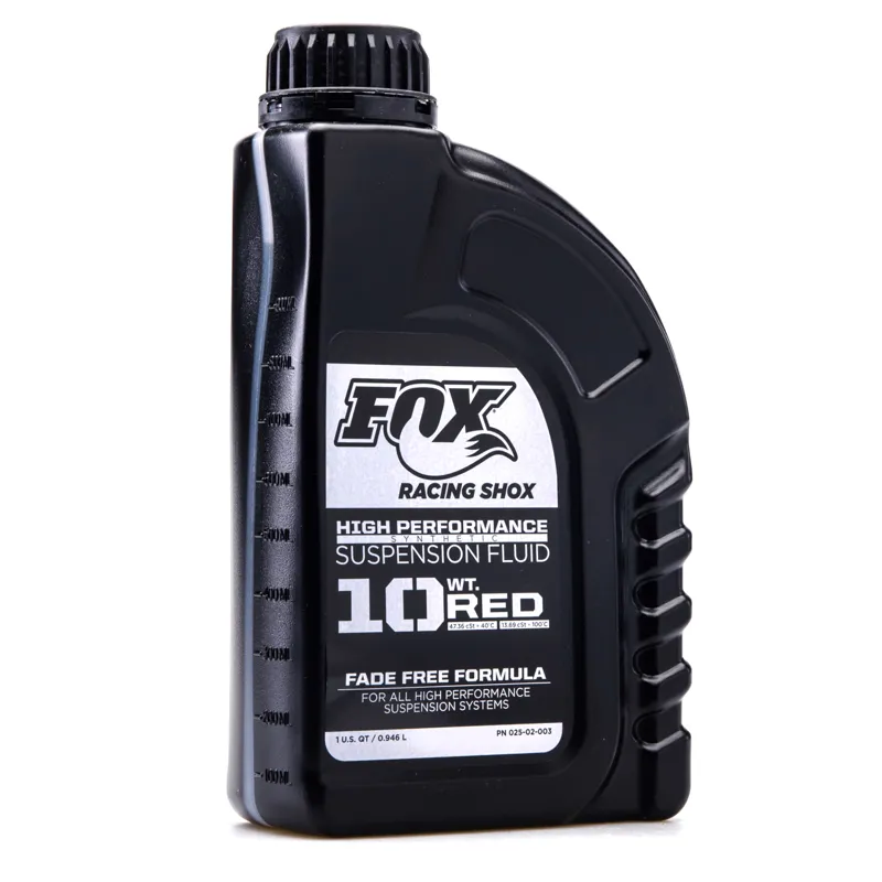 Fox 10 Weight Red High Performance Suspension Fluid 32oz