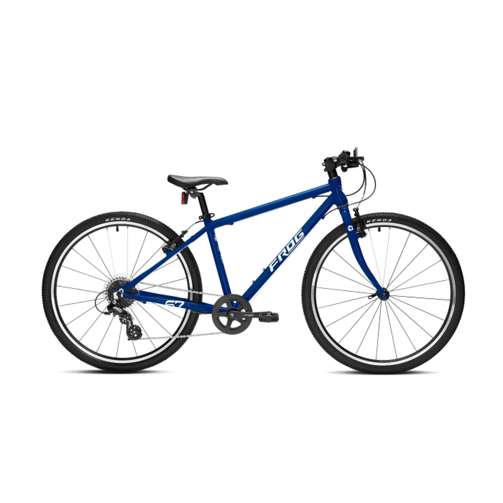 Frog 67 Kids Hybrid Bike Electric Blue