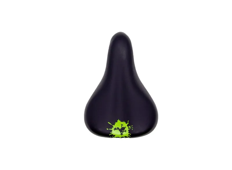 Frog Bikes Kids Saddle 38 to 55 - Green Frog Splat Logo