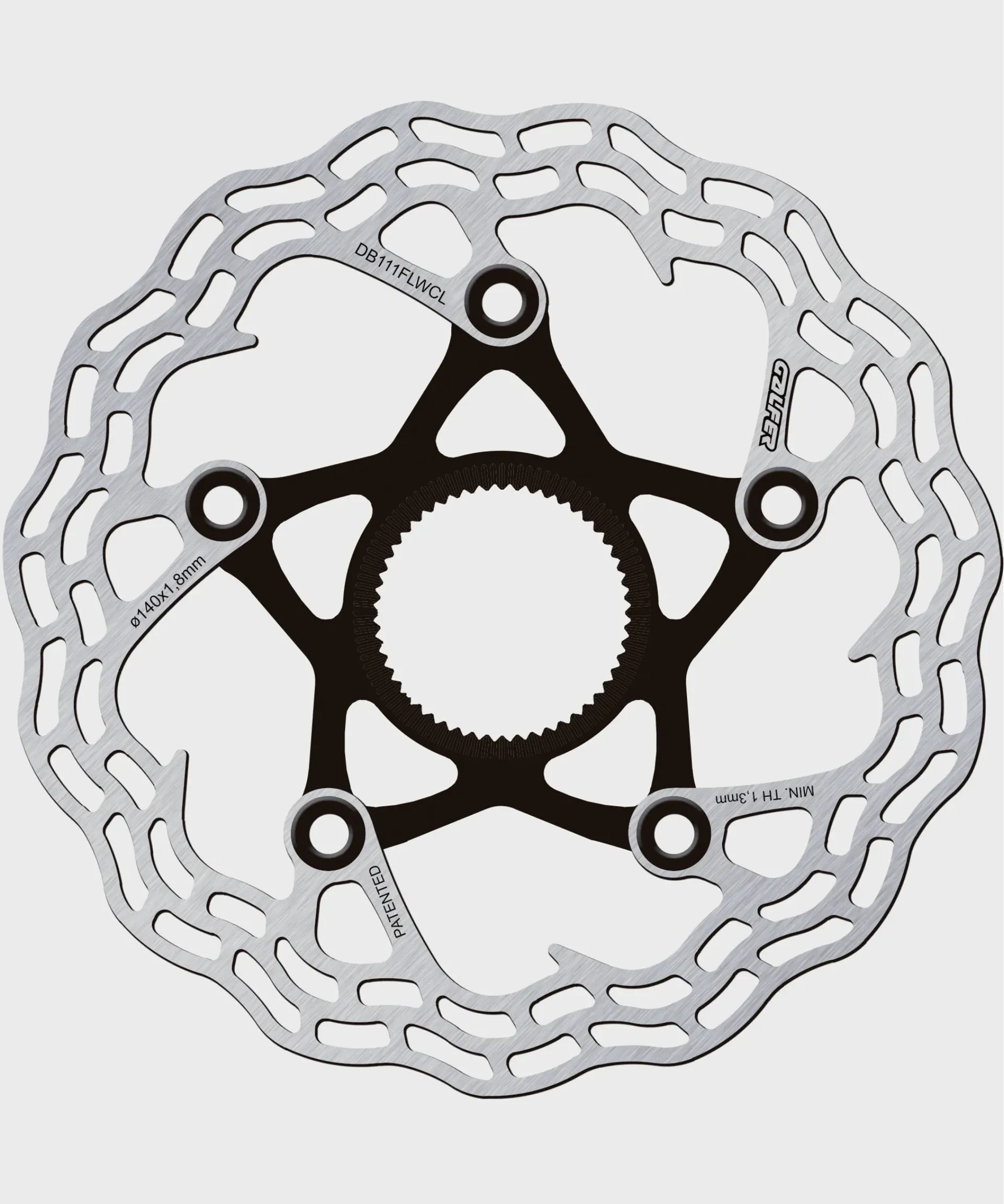 Galfer Shark Road Disc Bike Brake Rotor - Centerlock