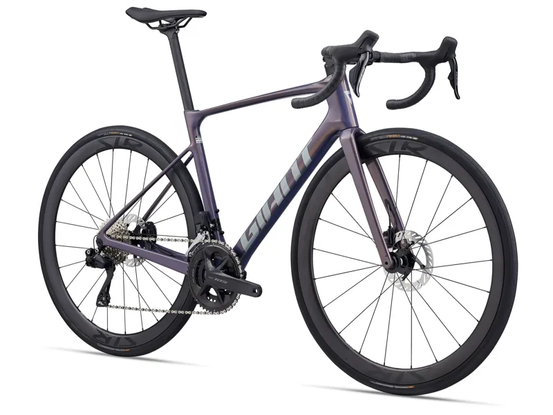 2026 Giant Defy Advanced 0 Mens Road Bike - Meteorite Mist-1