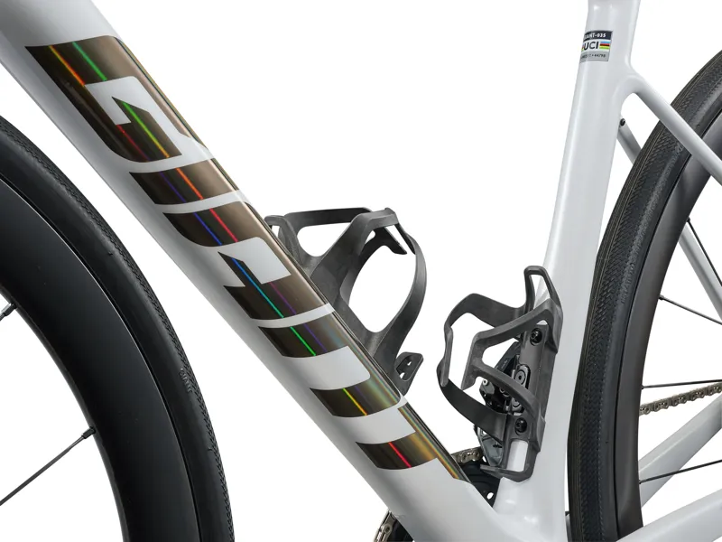 2026 Giant Defy Advanced Pro 1 Mens Road Bike - White/Iris-4