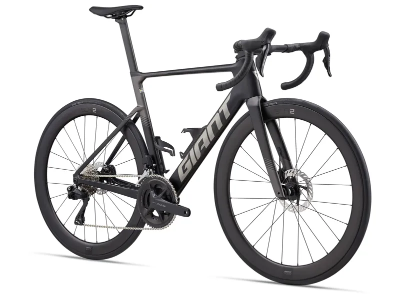 2027 Giant Propel Advanced 1 Road Bike - Carbon/Stealth Chrome-1