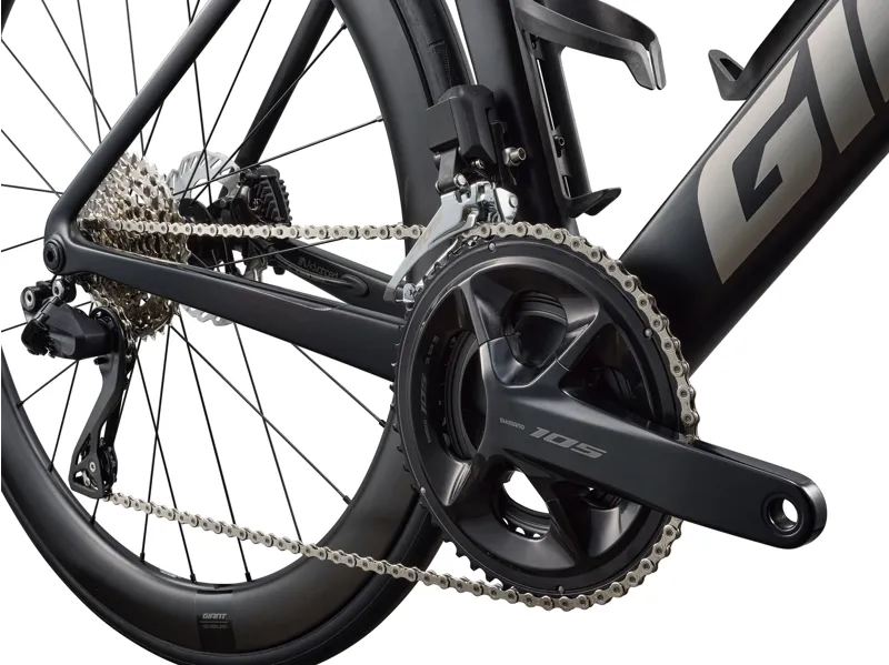 2027 Giant Propel Advanced 1 Road Bike - Carbon/Stealth Chrome-5