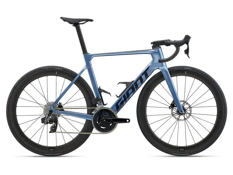2025 Giant Propel Advanced Pro 1 Mens Road Bike - Gloss Frost Silver