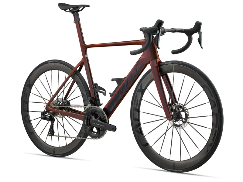 2025 Giant Propel Advanced SL 0 Dura-Ace Mens Road Bike - Gloss Black Lava-1